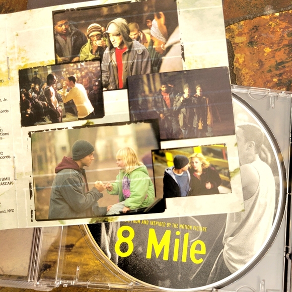 EMINEM 8 Mile Soundtrack from Movie 8 Mile Jay-Z, 50 Cent, Macy Gray, Nas, Rakim - Picture 3 of 4